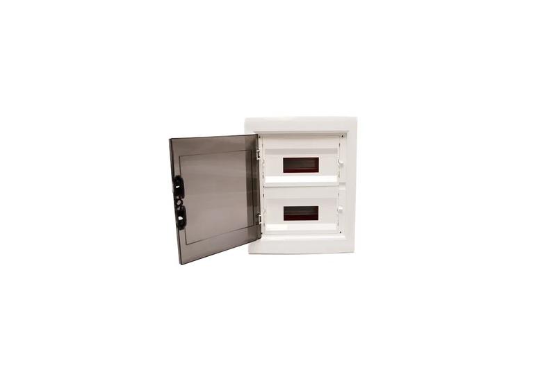 Корпус щита распределительного для модульного оборудования 24M(12х2) встраив. прозр. дверца Cetinkaya Pano CP10924