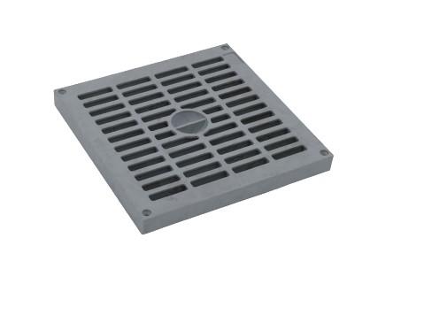 Крышка распределительной коробки 200х200мм решетчатая пластик сер. Cetinkaya Pano CP202024