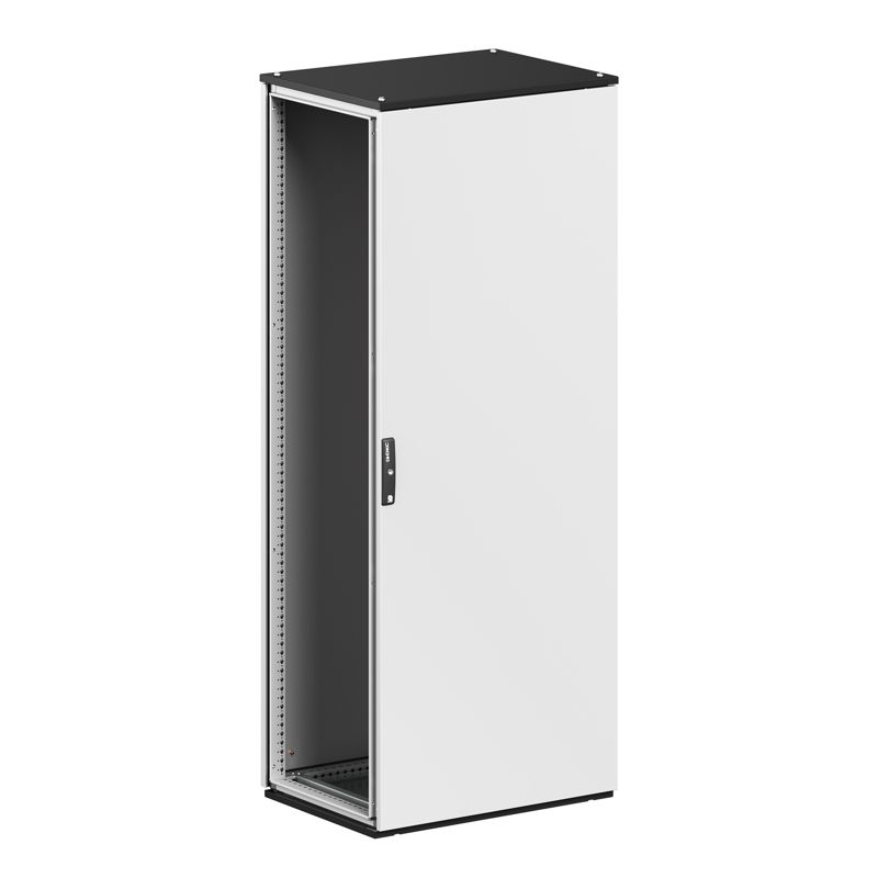 Комплект напольного корпуса CQE N 1600х400х600мм с одностворчат. дверью и с задн. панелью RAM block DKC R5CQEN1646