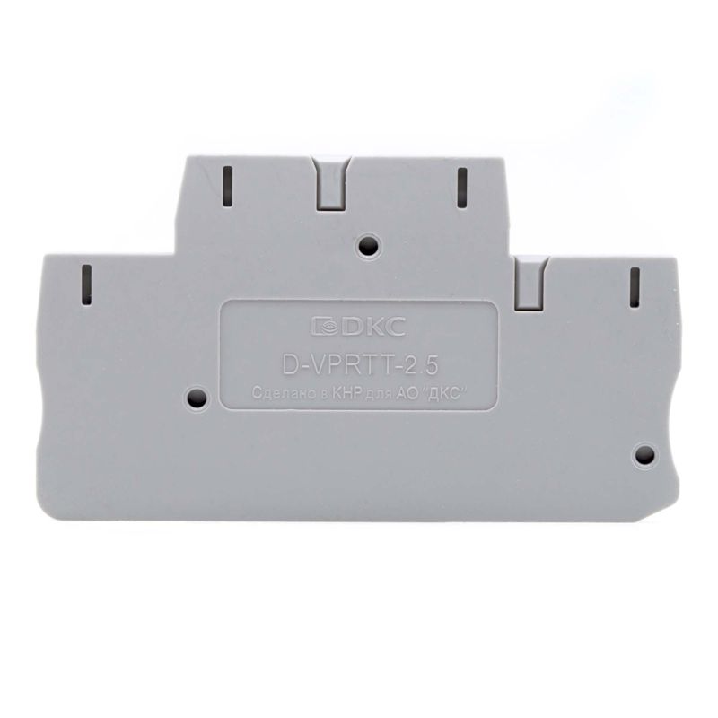 Изолятор торцевой для клеммы VPRTT-2.5-2P DKC D-VPRTT-2.5-2P