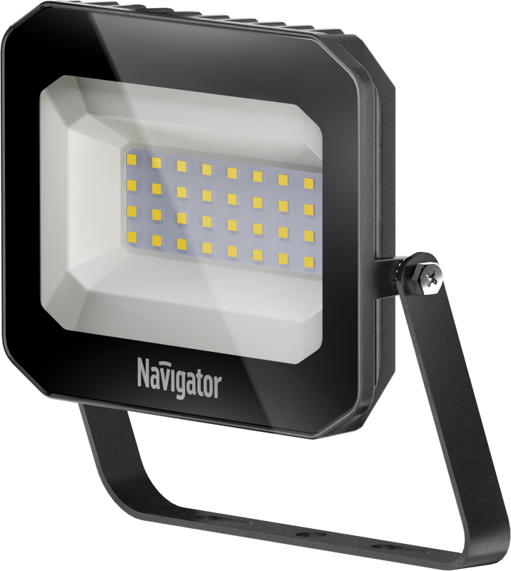 Прожектор светодиодный 95 427 NFL-04-30-6.5K-BL-LED 30Вт 6500К IP65 3000лм черн. Navigator 95427