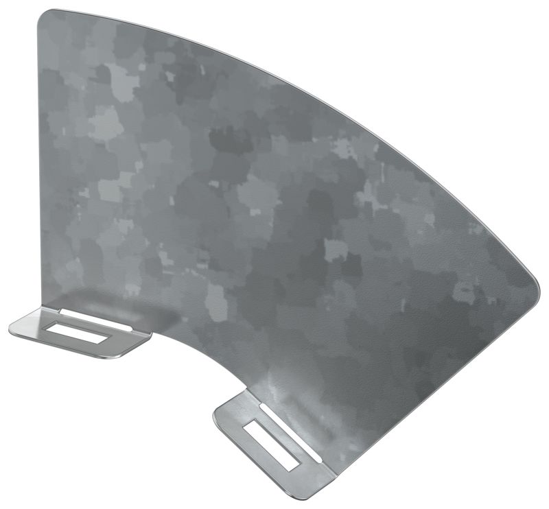 Перегородка разделительная 80мм поворота вертикал. внешн. 45град. HDZ IEK CRP40-0-45-080-HDZ