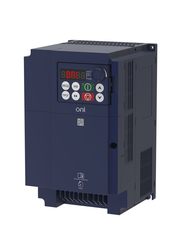 Преобразователь частоты FC-430 380В 4-5.5кВт 9-13А встроен. тормозной модуль ONI FC-430-33-040G055PT