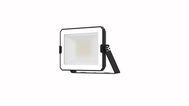 Прожектор светодиодный СДО FL ECO 20W 765 G4 уличный матов. стекло алюм. черн. LEDVANCE 4099854400056