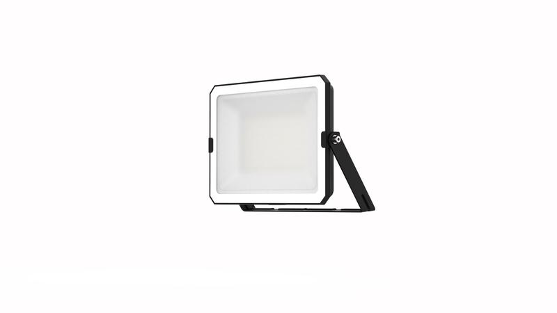 Прожектор светодиодный СДО FL ECO 50W 765 G4 уличный матов. стекло алюм. черн. LEDVANCE 4099854400131