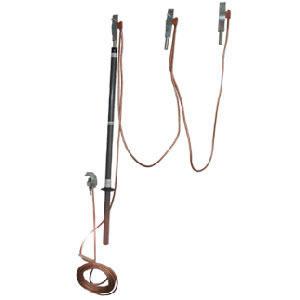 Заземление переносное для распределительных устройств ЗПП-15М сечение 50мм ЭЛЕКТРО ТРЕЙД ELP-ZAP233-50