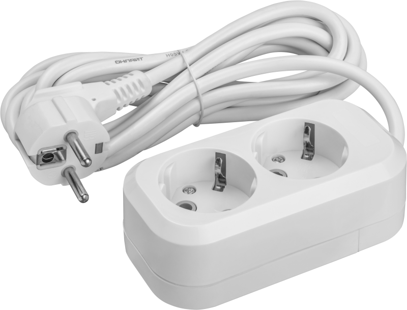 Удлинитель 90 790 OPE-S-02-500-E-3x0.75 ОНЛАЙТ 90790