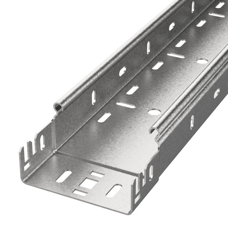 Лоток перфорированный 100х50 L3000 1.5мм Профи (уп.6м) Промрукав PR16.4896