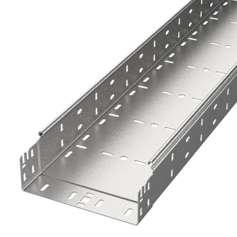 Лоток перфорированный 200х80 L3000 1.5мм Профи (уп.6м) Промрукав PR16.4937
