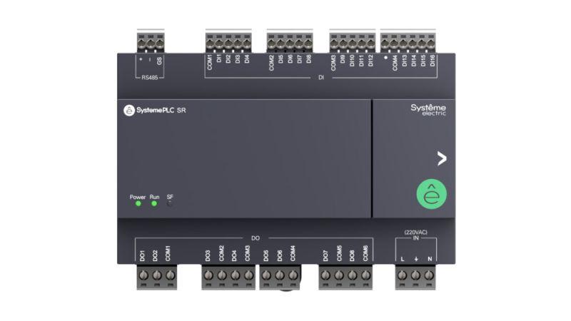 Реле интеллектуальное SR1 220В AC 24 IO: 16 DI 8 DO (реле) 1xRS485 SE ZR1PA00P7