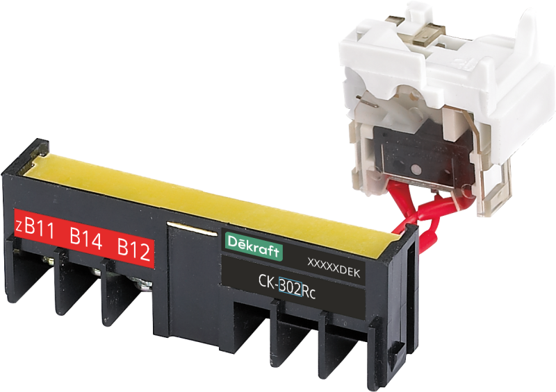 Контакт сигнальный прав. 1НО1НЗ СК-303Rc DEKraft 28718DEK