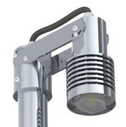 Светильник светодиодный STARLET-45/44Вт 4000К IP66 5450лм 316х248х95 3.1кг крепление консольное линза антивандальный асимметр. силикон VCS LIGHTING O-PK01.00-45-Т2-NW-XXX-K