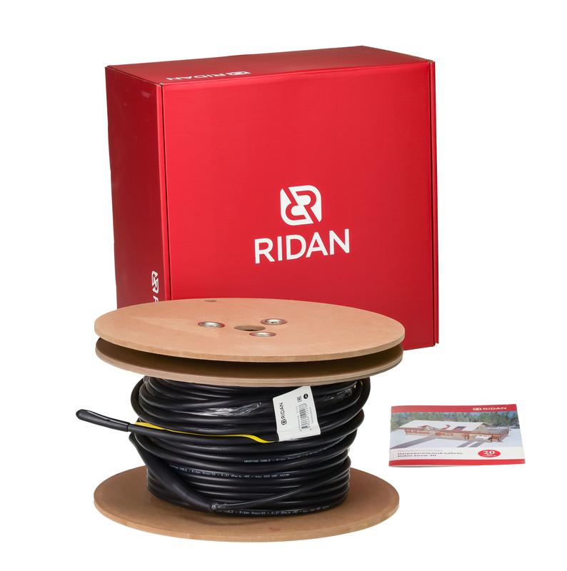 Кабель нагревательный Snow-30 4110Вт 230В (уп.140м) Ридан 21RT0646R