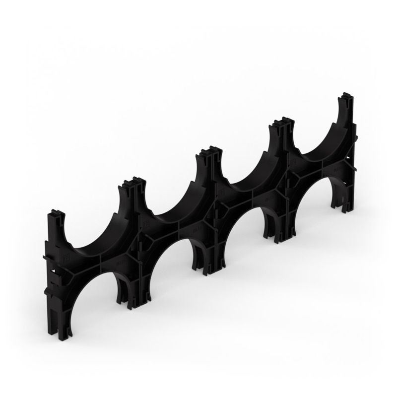 Кластер четверной двухсторон. для двустен. труб d110мм Промрукав PR13.02591