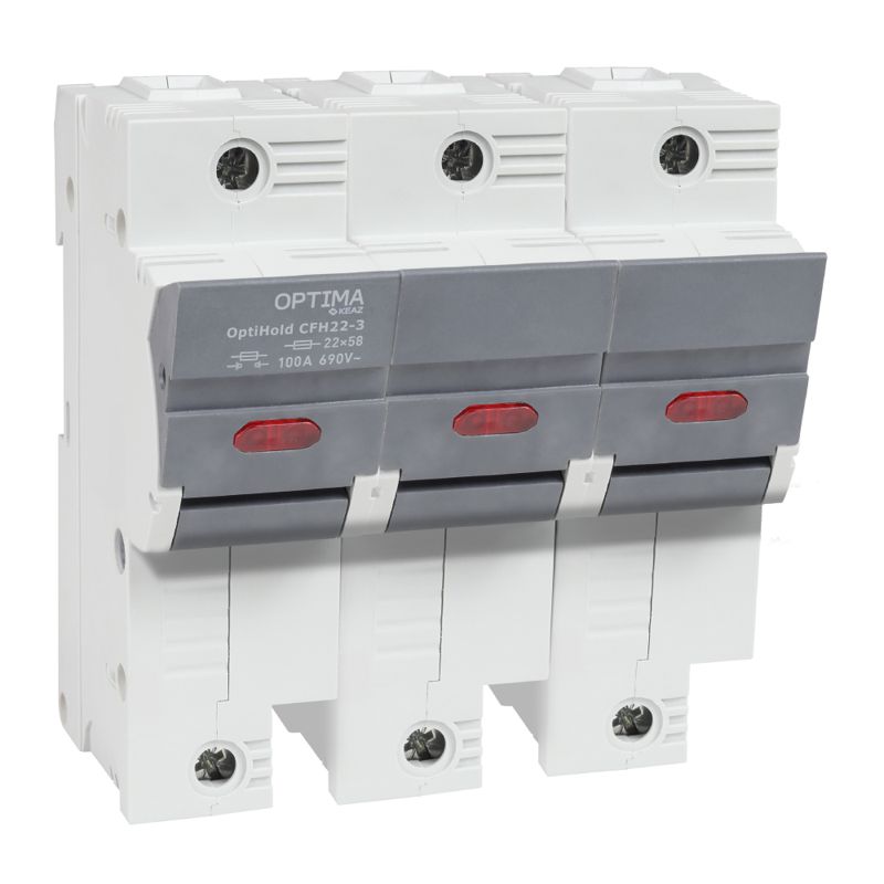 Предохранитель-разъединитель модульный OptiHold CFH22-100-3 КЭАЗ 385330