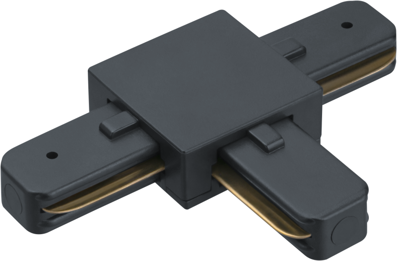 Коннектор 95 617 NLT-C-1L-AS2-BL-T для шинопровода AS2 черн. NAVIGATOR 95617