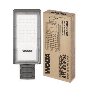 Светильник светодиодный STL-50W/04 50Вт 5700К IP65 5500лм 355х145х57мм уличный консольный WOLTA Pro
