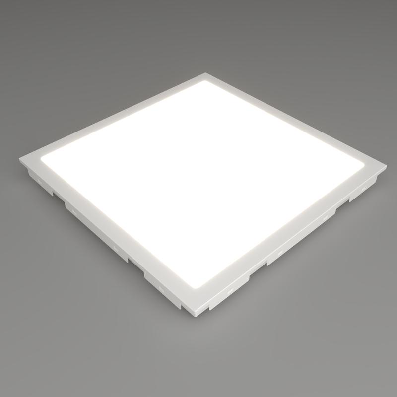 Светильник светодиодный RVE-PLANK-600-IP54-БАП 40Вт 4000К IP54 3700лм 600х600х48мм CRI90 квадрат Clip-in опал бел. RVElektro RVE00021312