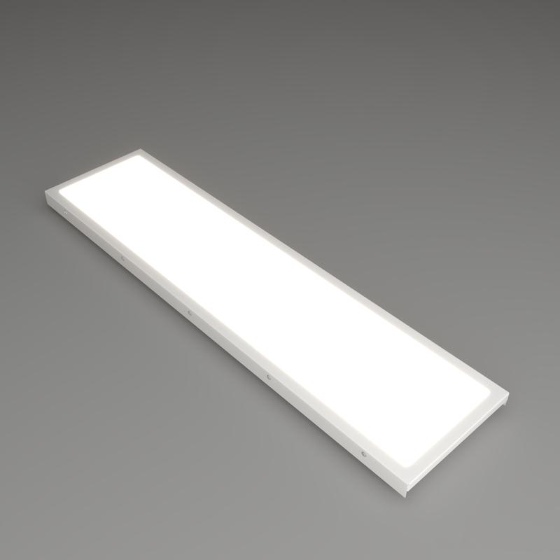 Светильник светодиодный RVE-PLANK-1200-IP54-БАП 40Вт 4000К IP54 3700лм 1200х300х48мм CRI90 прямоугольник Clip-in опал бел. RVElektro RVE00021316