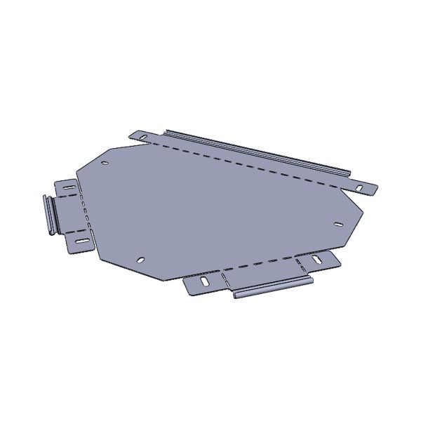 Ответвитель Т-образ. 50x100мм плоский EKF t5010007-FL