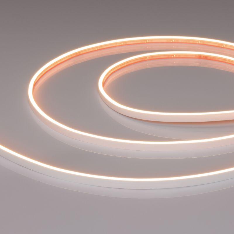 Лента светодиодная VELA-M240-2.5х6mm 24В Warm 3000К 5Вт/м IP65 узкая герметичная (уп.5м) Arlight 053268