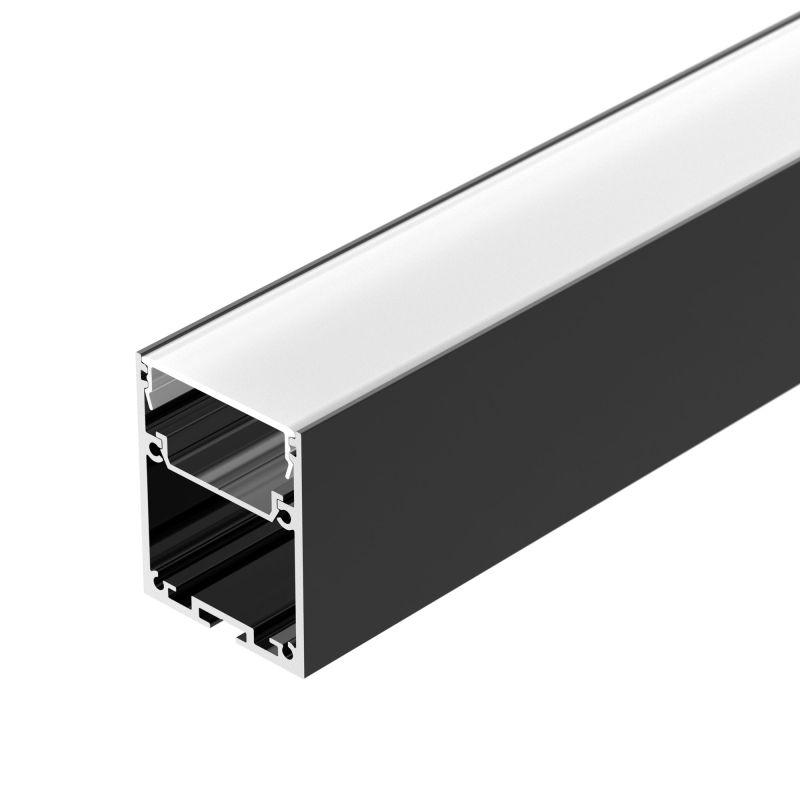 Профиль IP-LINE-4050-2000 BLACK L2000 алюм. Arlight 053898