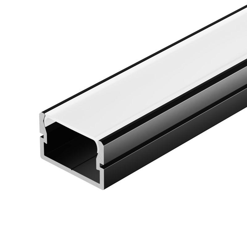 Профиль SILER-3000 ANOD BLACK L3000 алюм. Arlight 058962