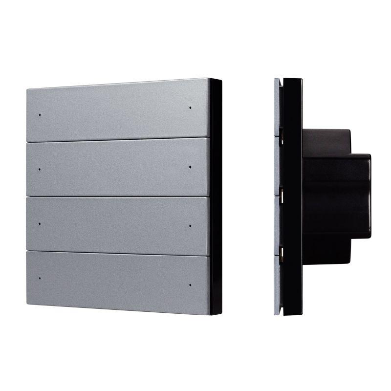 Панель кнопочная SMART-ZB-801-22-1G-8SC-MULTI-IN Silver 230В IP20 пластик INTELLIGENT ARLIGHT 055487