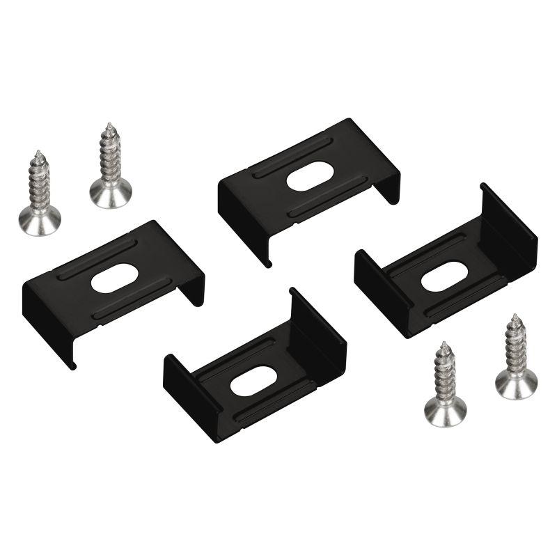 Держатель SL-SLIM20 BLACK комплект метал. Arlight 058732