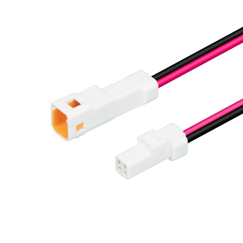 Коннектор питания ARL-WAVE-0612-RGB-CON-POWER-MALE-BLK IP67 пластик Arlight 053040