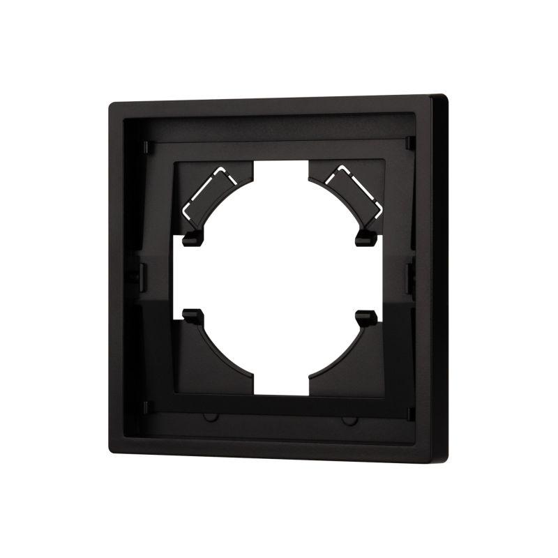 Рамка 1-м FRM-TENDO-PL-1-BK пластик. черн. Arlight 053836