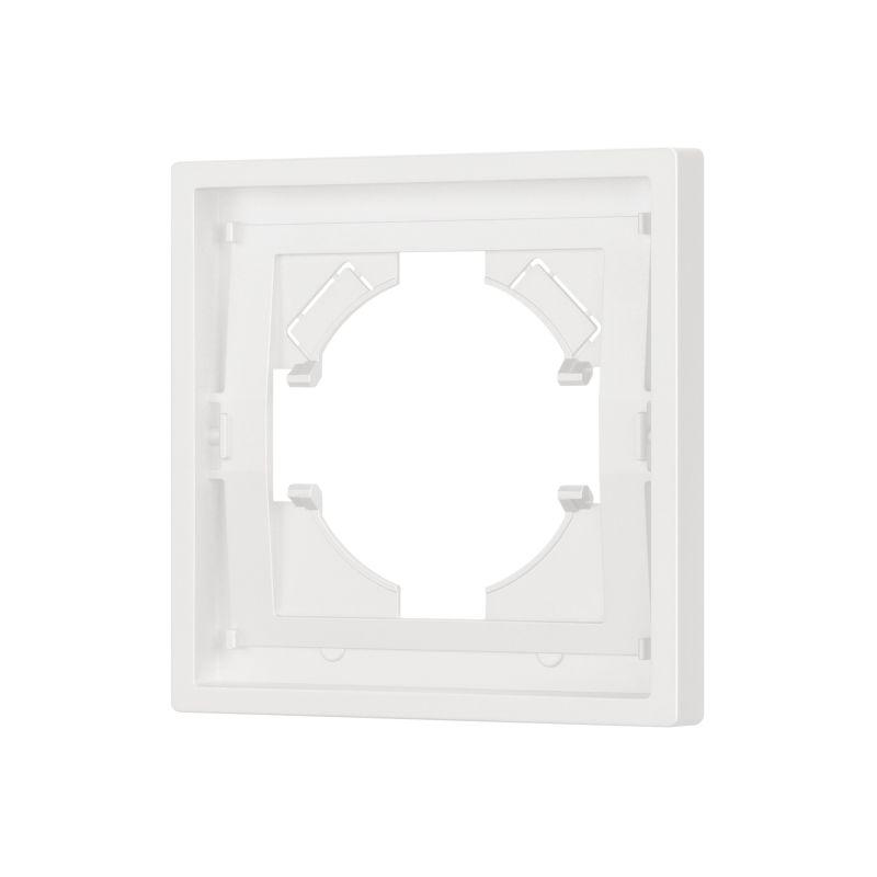 Рамка 1-м FRM-TENDO-SFPL-1-WH пластик. бел. Arlight 054645