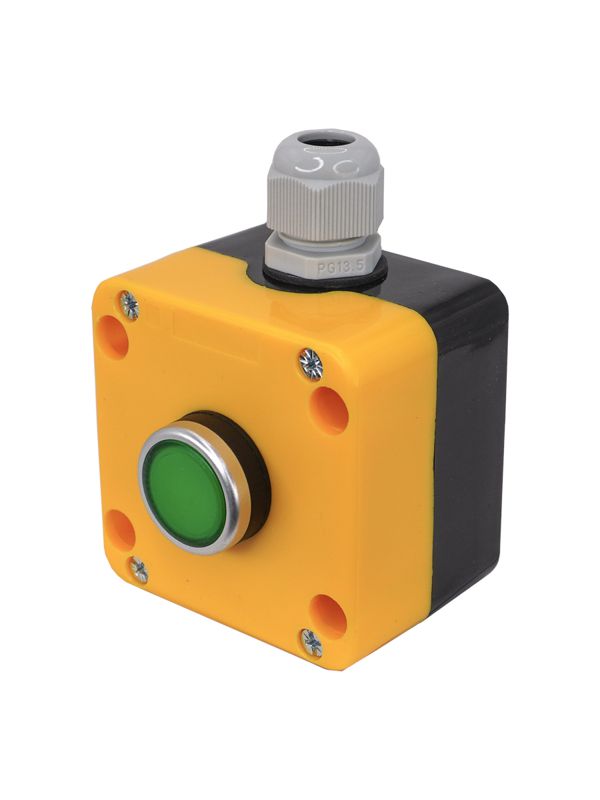 Пост управления ПКУ-22-1011-65У1 1 цилиндр НО IP65 зел. Электротехник ET526976