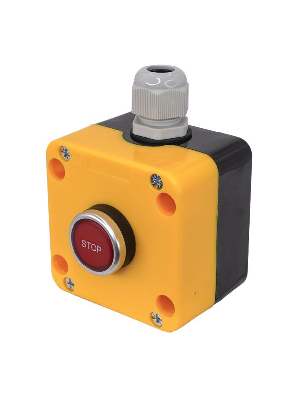 Пост управления ПКУ-22-1142-65У1 1 цилиндр "Stop" НЗ IP65 красн. Электротехник ET014860