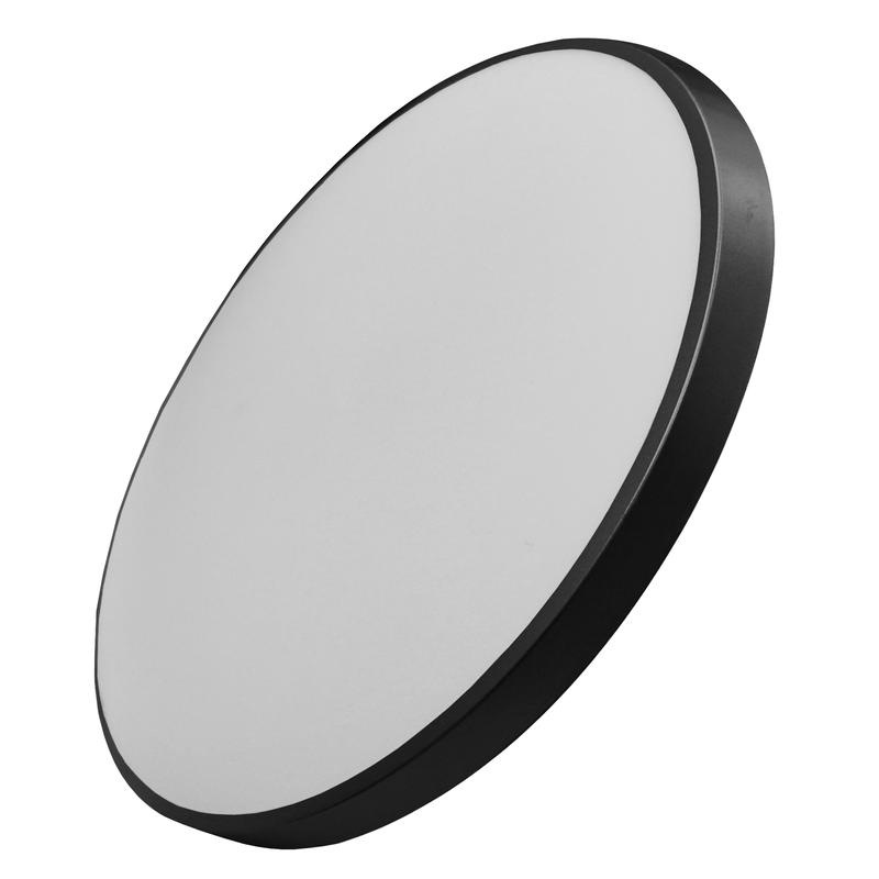 Светильник светодиодный IDPB-SnapIn 18Вт 5000К IP40 1620лм 220мм быстрого монтажа черн. IONICH 2696