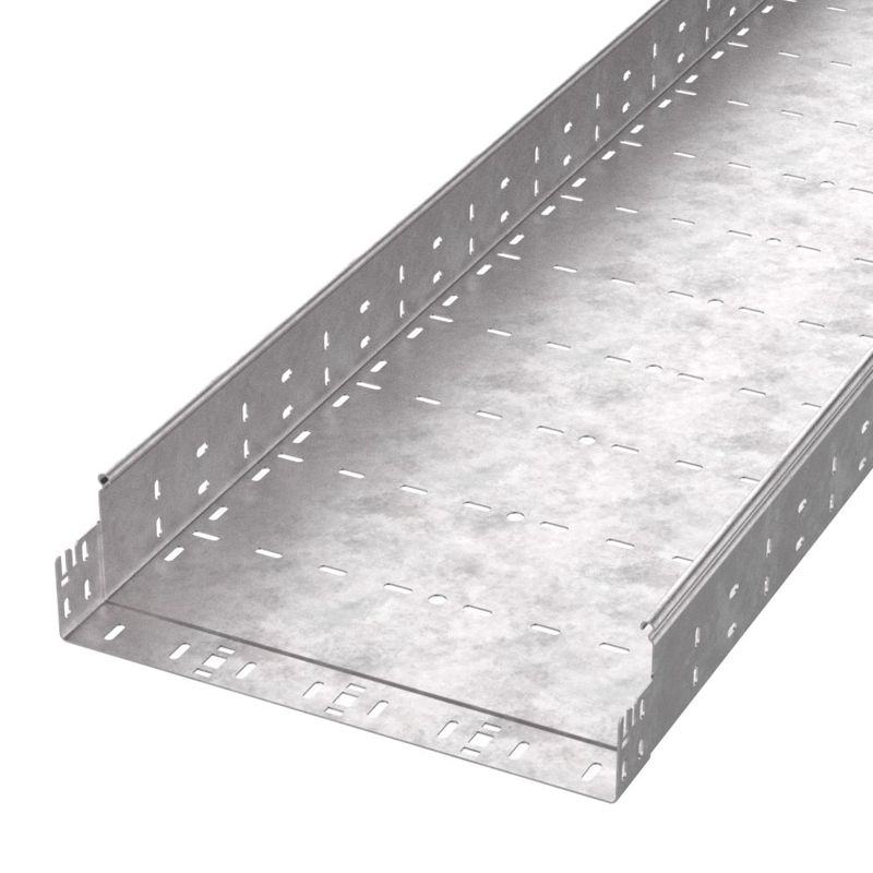 Лоток перфорированный 400х100 L3000 1мм Профи HDZ Промрукав PR16.13250