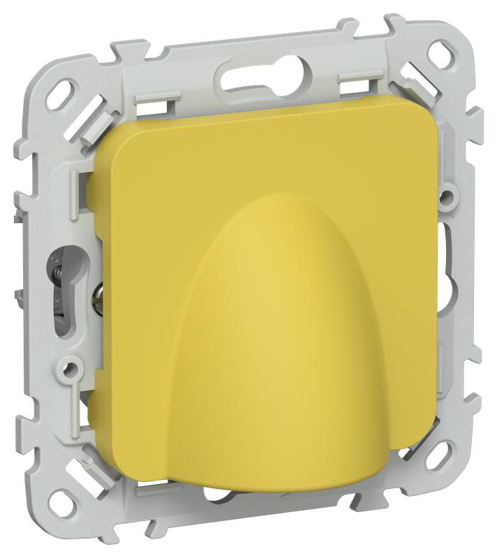 Вывод кабеля СП FLITE КВ-ФлЖК механизм желт. карри IEK FI-VK10-0-K44