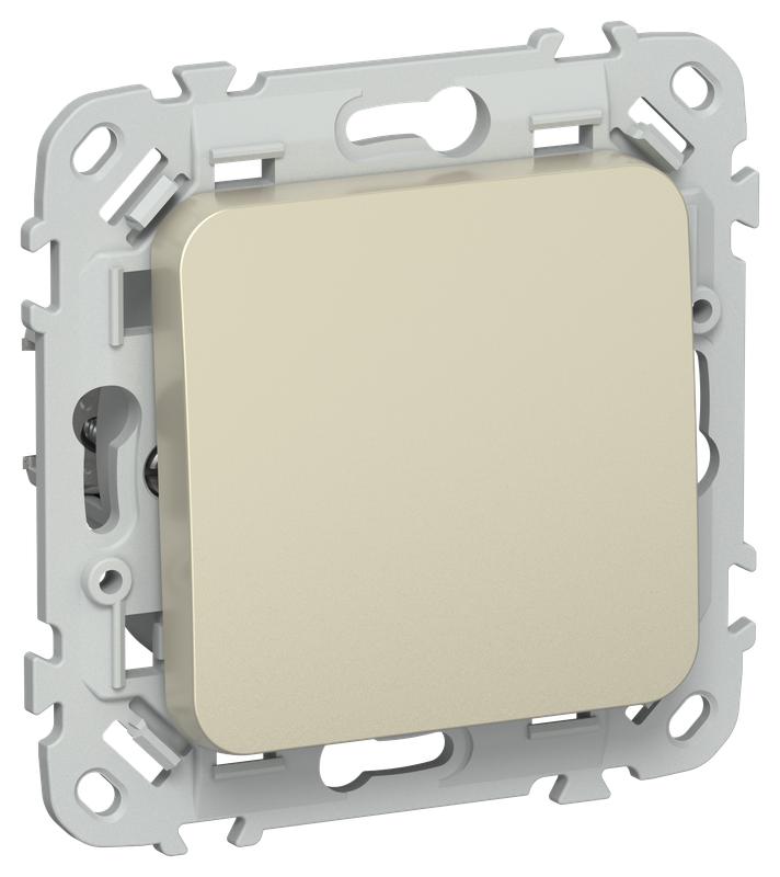 Выключатель проходной 1-кл. 2п СП FLITE ВС6/21-1-0-ФлШ 10А механизм шампань IEK FI-V12-0-10-1-2-K37