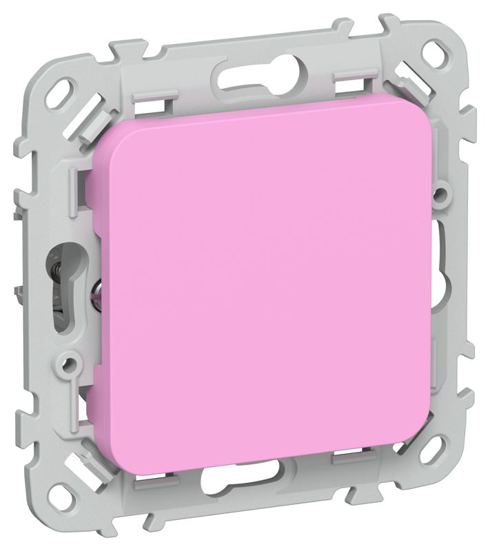 Заглушка СП FLITE ЗГ-ФлПр с суппортом механизм пурпур. IEK FI-PL10-K99