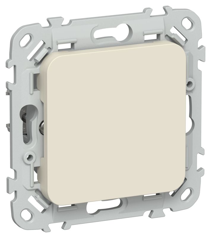 Заглушка СП FLITE ЗГ-ФлСл с суппортом механизм сливочный IEK FI-PL10-K86