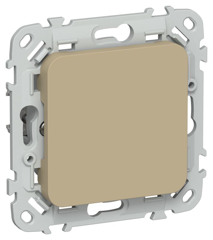 Заглушка СП FLITE ЗГ-ФлХ с суппортом механизм хаки IEK FI-PL10-K59