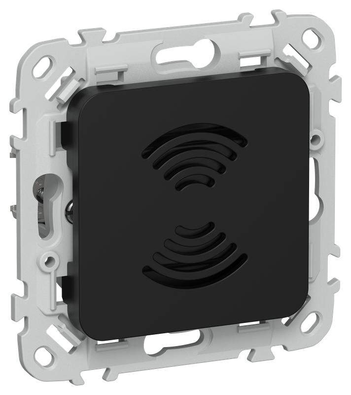 Звонок дверной СП FLITE ЗВ-ФлЧ механизм черн. IEK FI-ZD10-02-220-K02