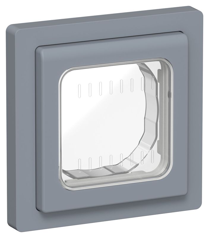 Рамка 1-м СП FLITE Рпро-1-55-ФлМ IP55 маренго IEK FI-M10-32-55-K35