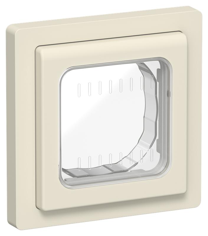 Рамка 1-м СП FLITE Рпро-1-55-ФлСл IP55 сливочный IEK FI-M10-32-55-K86