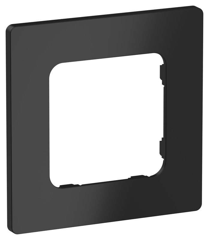 Рамка 1-м СП FLITE РУ-1-К-ФлЧ черн. IEK FI-M12-32-20-K02