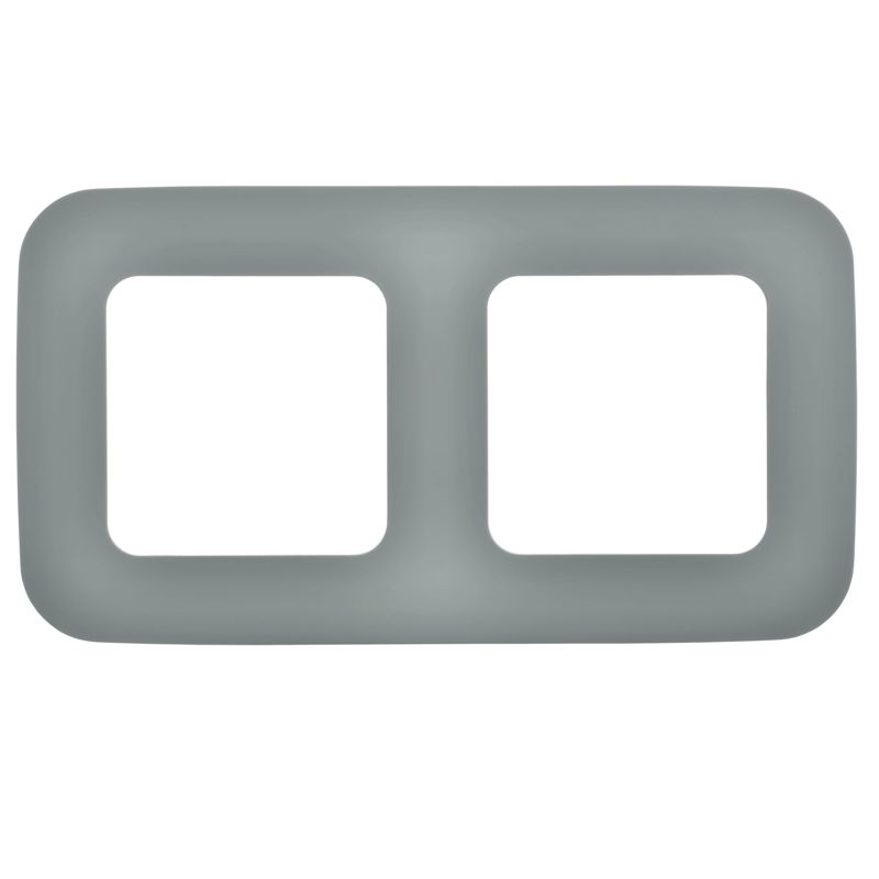 Рамка 2-м СП FLITE РУ-2-А-ФлС сер. IEK FI-M22-31-20-K03