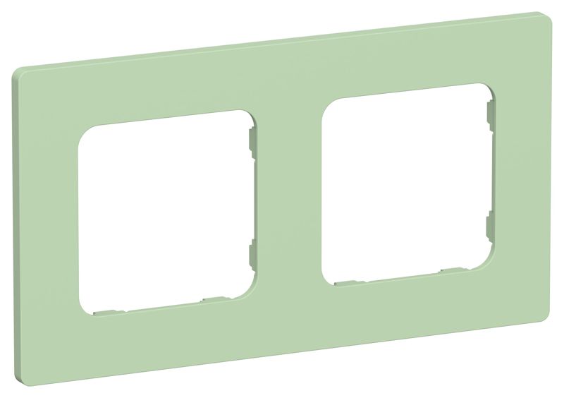 Рамка 2-м СП FLITE РУ-2-К-ФлФ фисташк. IEK FI-M22-32-20-K93
