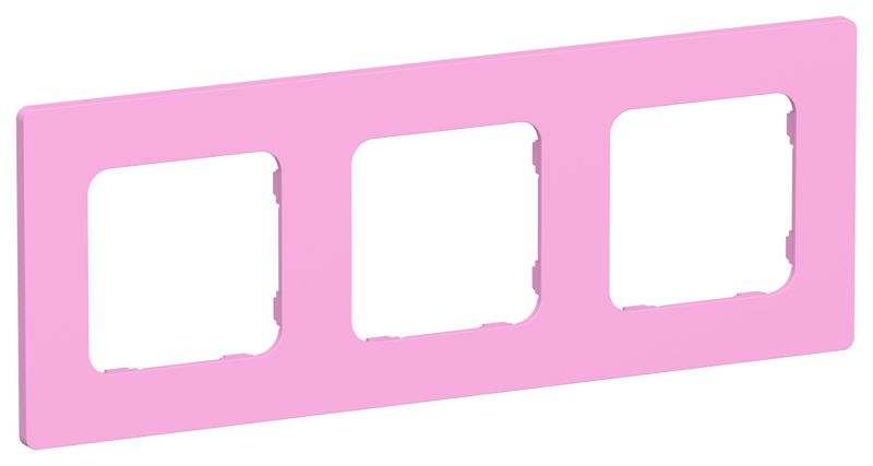 Рамка 3-м СП FLITE РУ-3-К-ФлПр пурпур. IEK FI-M32-32-20-K99