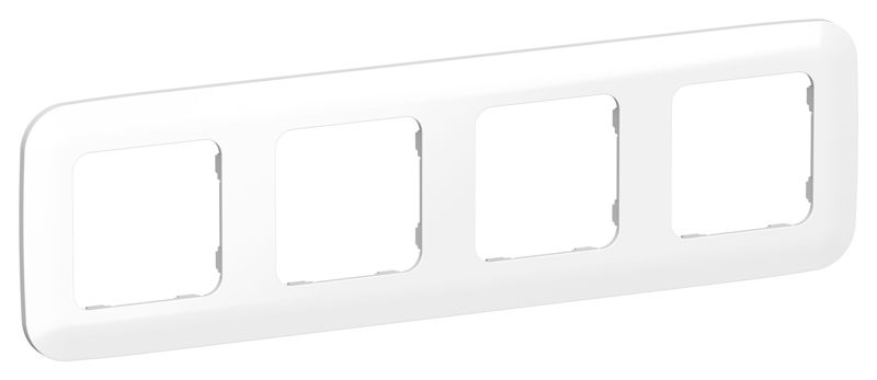 Рамка 4-м СП FLITE РУ-4-А-ФлБ бел. IEK FI-M42-31-20-K01