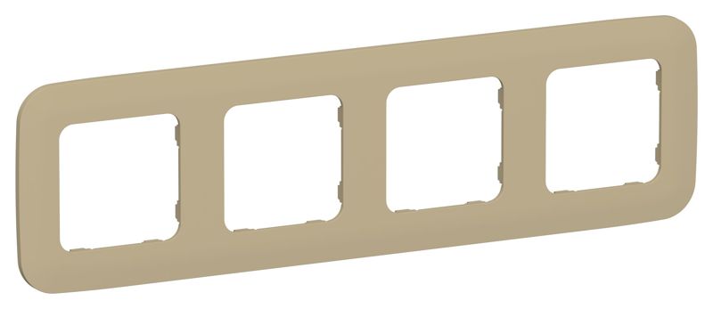 Рамка 4-м СП FLITE РУ-4-А-ФлХ хаки IEK FI-M42-31-20-K59